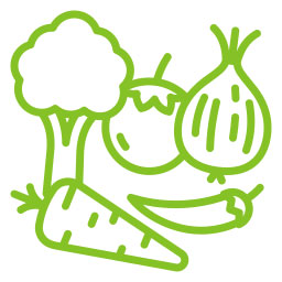 Icon für Gemüsepflanzen der Gärtnerei & Baumschule Nickel in Neuzelle